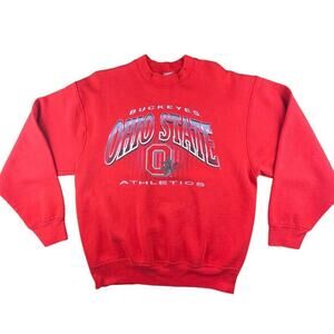 Vintage 90s The Ohio State University Buckeyes crewneck sweatshirt Salem Large